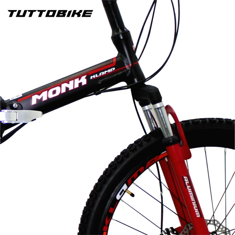 Bicicleta Montaña Rodada 26 21 Velocidades Plegable Klamp Monk MTB