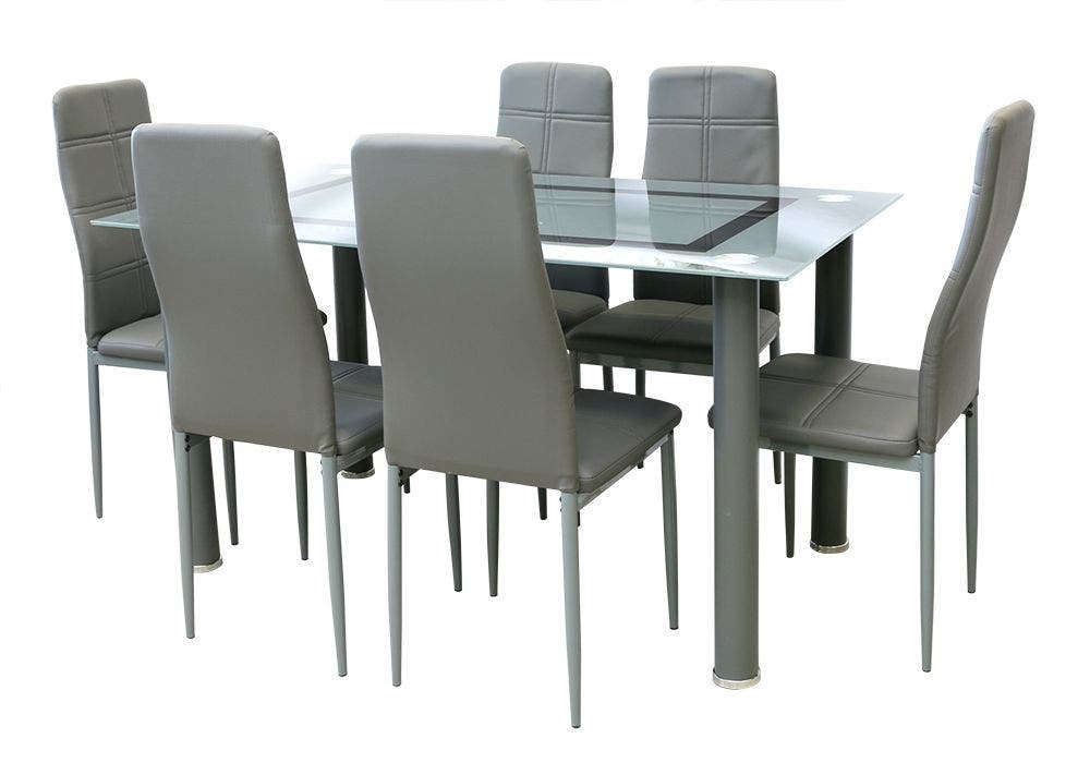 Juego de comedor Commodity Axiss Rectangular 6 sillas