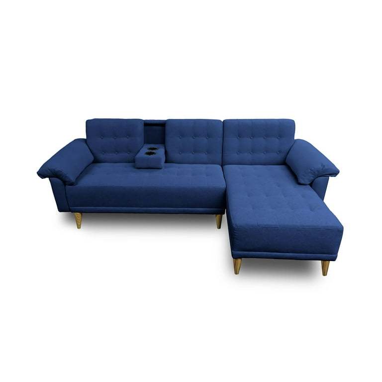Sala Modular Reversible De Lino Gris ClaroModelo Brunello