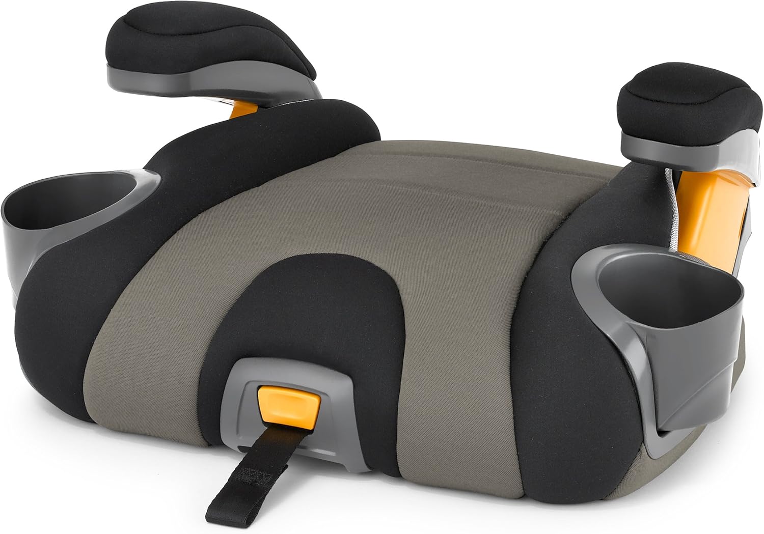 Chicco - KidFit Zip Air Plus 2 en 1 asiento elevador de posicionamiento para coche – Q Collection, negro/gris