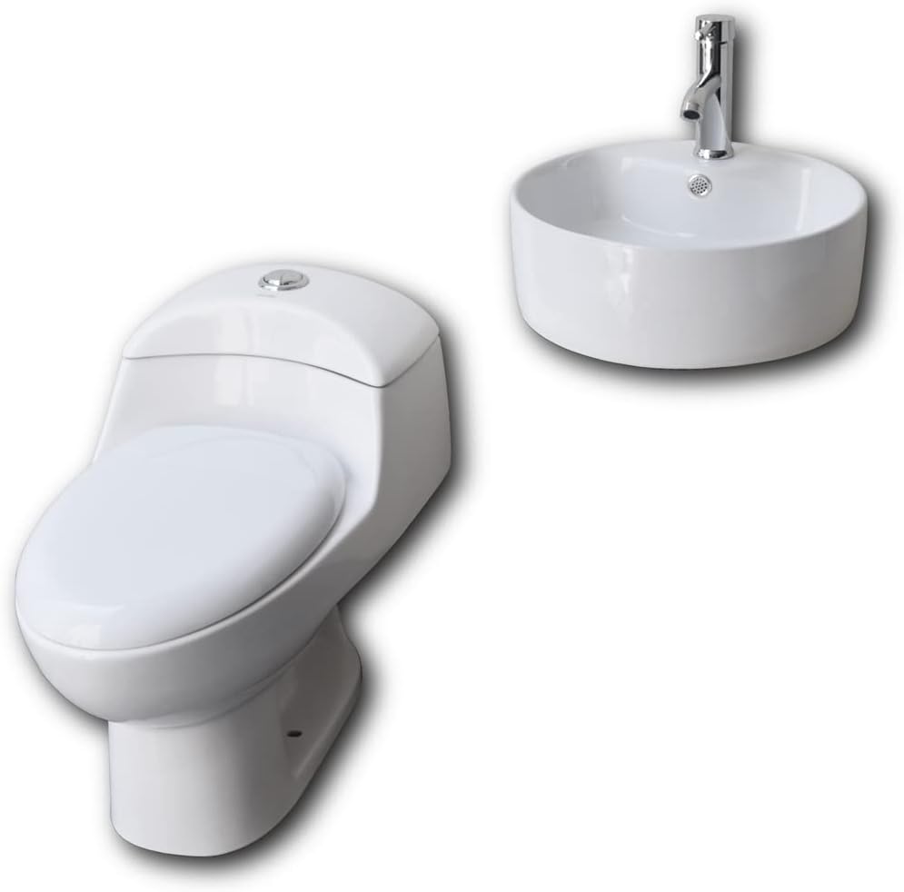Esatto Paquete WC + lavabo elige tu combinación (Lavabo Rondó)