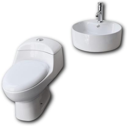 Esatto Paquete WC + lavabo elige tu combinación (Lavabo Rondó)