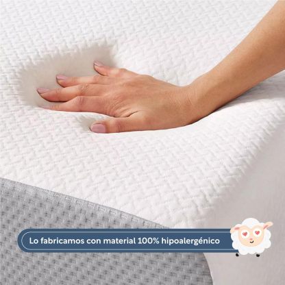 COLORDREAMS | Colchón en Caja Individual Memory – 100x190x23 cm - 6 Capas de Espuma de Alta Densidad – Manijas Reforzadas – Firmeza Justa – Hipoalergénico