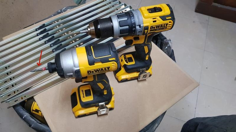 ⏰¡Venta de liquidación! COMBO DE TALADRO PERCUTOR Y ATORNILLADOR + ATORNILLADOR DE IMPACTO