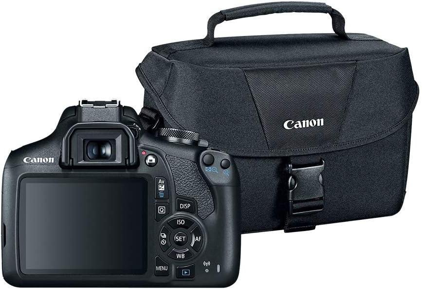 Canon T7 18-55 + 200ES + Curso ABC de la Fotografía Oficial Mexicana, Black