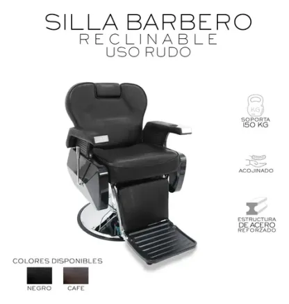 Sillón Silla Barbero Barberia Estética Peluquería Neumático