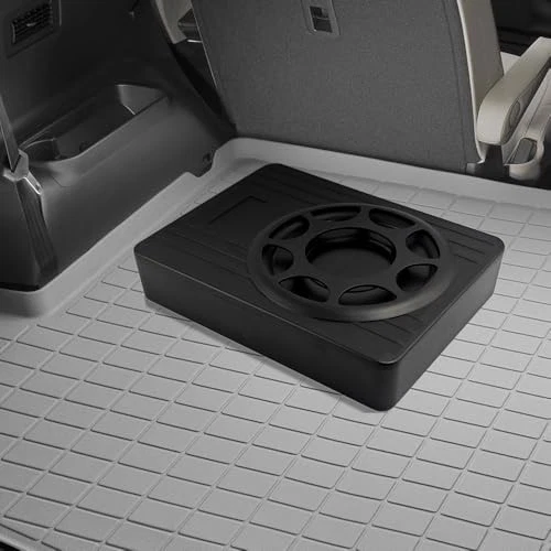 Subwoofer para automóvil de 10 pulgadas y 800 W, subwoofer delgado debajo del asiento para automóvil accionado, alto/bajo