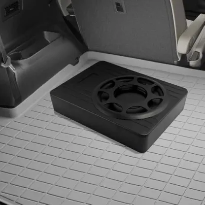 Subwoofer para automóvil de 10 pulgadas y 800 W, subwoofer delgado debajo del asiento para automóvil accionado, alto/bajo