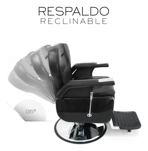 Sillón Silla Barbero Barberia Estética Peluquería Neumático