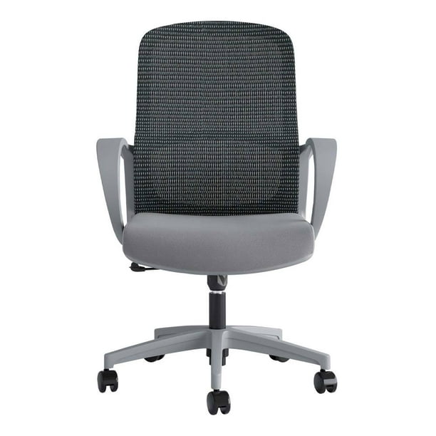 Silla Ejecutiva Valery Products Línea Premium Mónaco Gris Oxford