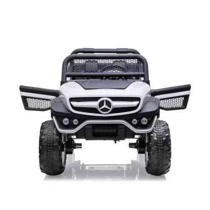 Camión de paseo de 24V para niños, coche eléctrico de 2 plazas con licencia Mercedes Benz para niños pequeños, juguete para montar con Control remoto