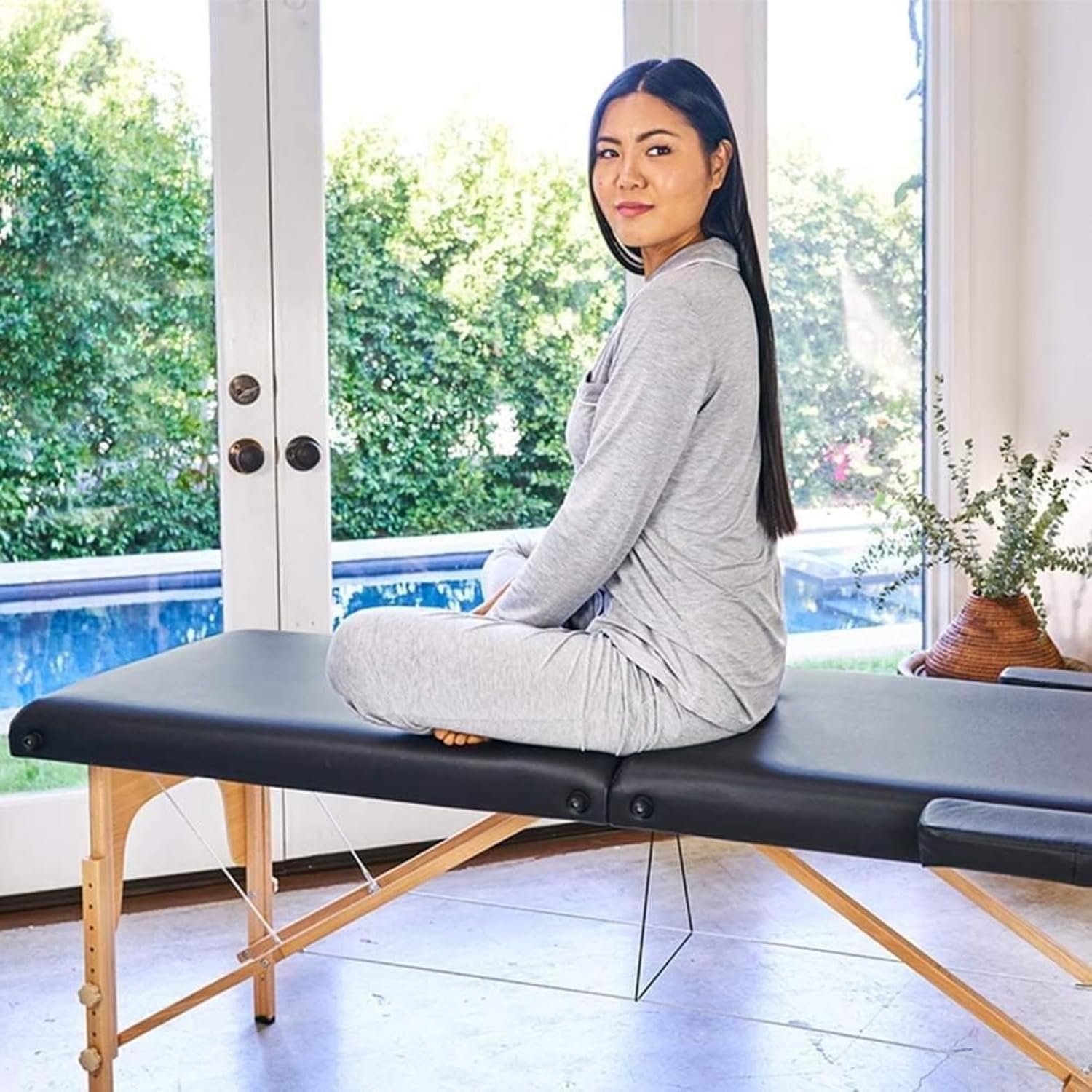 X-PROSS Cama Profesional para Tatuajes Plegable, Cómoda Y Resistente Cama para Masajes Profesional De SPA