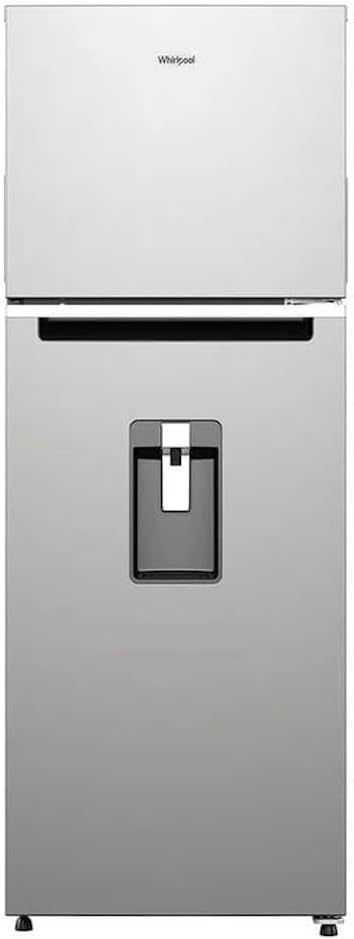 Refrigerador Whirlpool de 11 pies cúbicos Top Mount 2 puertas Gris modelo WT-1143K