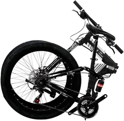 Bicicleta Montaña Plegable Bike Teche Frenos Tipo Shimano 21v Rodada 26