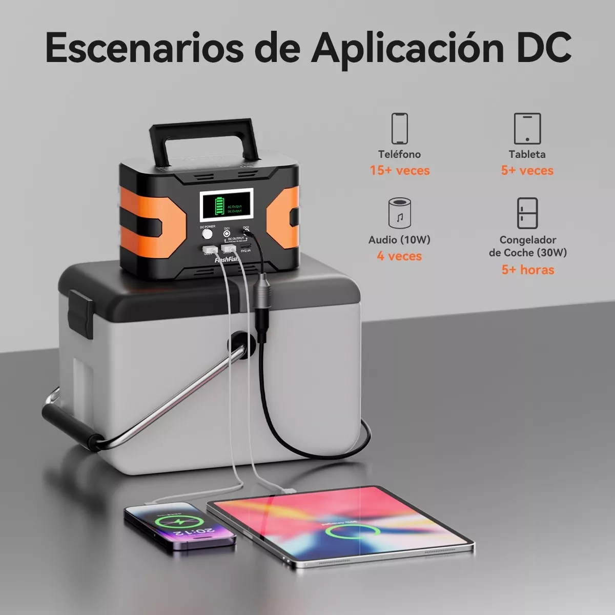 Flashfish Ea150 Portátil Solar Generador Banco De Energía