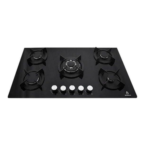 Parrilla Supra 5 Quemadores Negro ONIX90