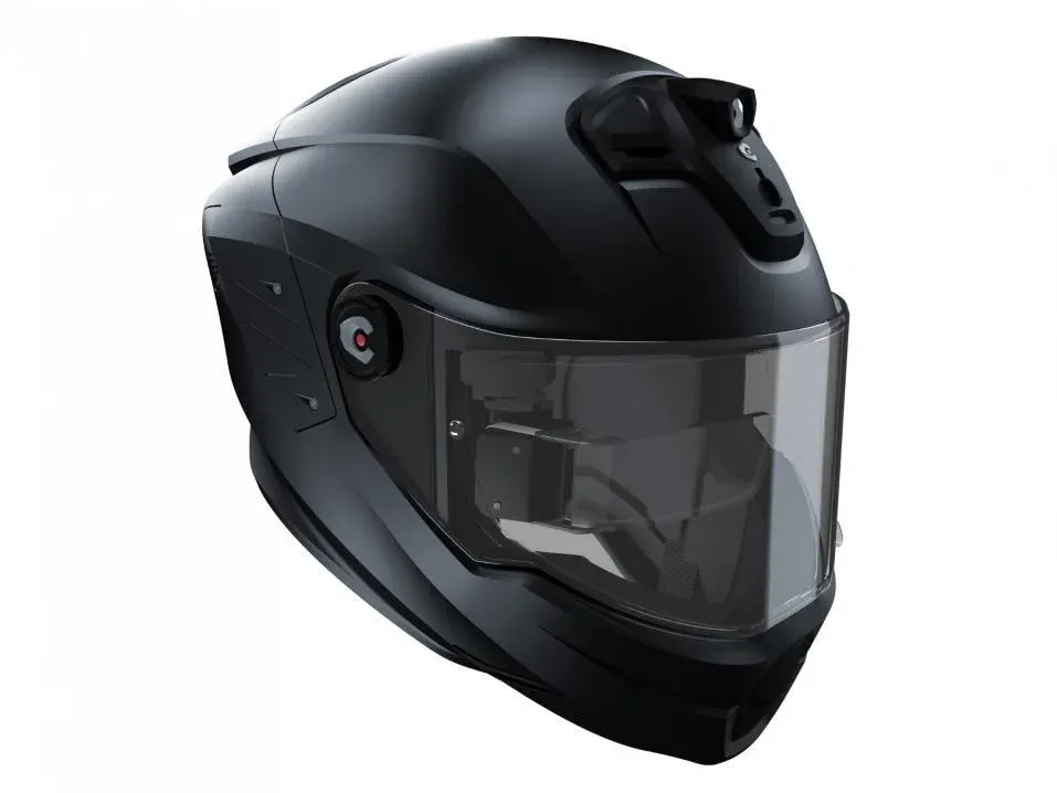 Casco de moto inteligente con grabadora de video.