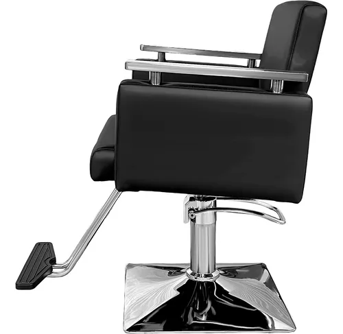 Sillon Silla Barberia Estetica Cuadrada 360° Moderna Color Rosa Tipo de respaldo Fijo Nanofort