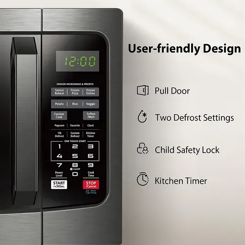 Toshiba Em131a5c-bs Horno De Microondas Con Sensor Inteligen