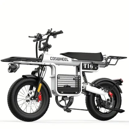 Bicicleta eléctrica Coswheel 48V 20AH Bicicletas eléctricas para adultos Bicicletas de montaña Ebikes Neumáticos gruesos Ciclismo Freno de aceite para exteriores Bicicleta eléctrica