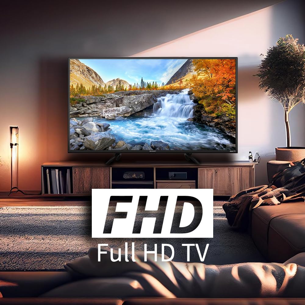 Sharp Roku TV FHD 2T-C40EF4UR, Pantalla 40", Color Negro