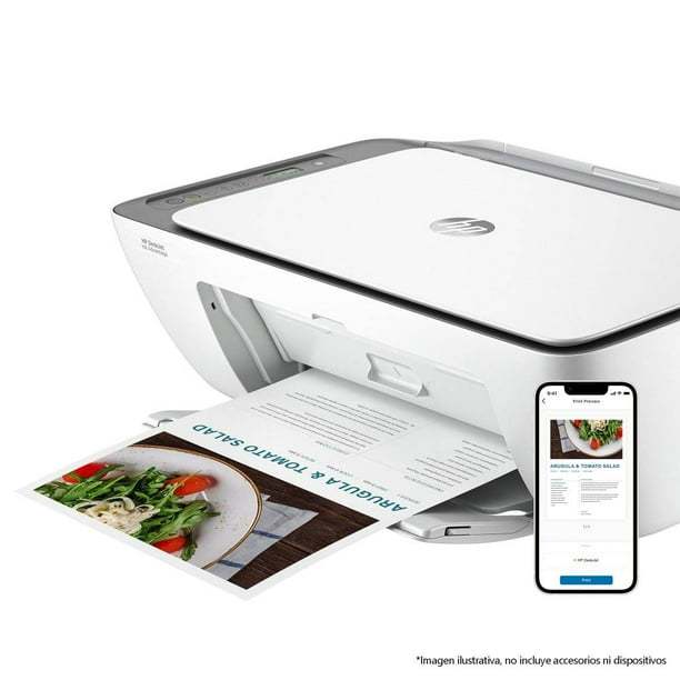 Impresora Multifuncional HP DeskJet Ink Advantage 2875 WiFi Inyección de Tinta