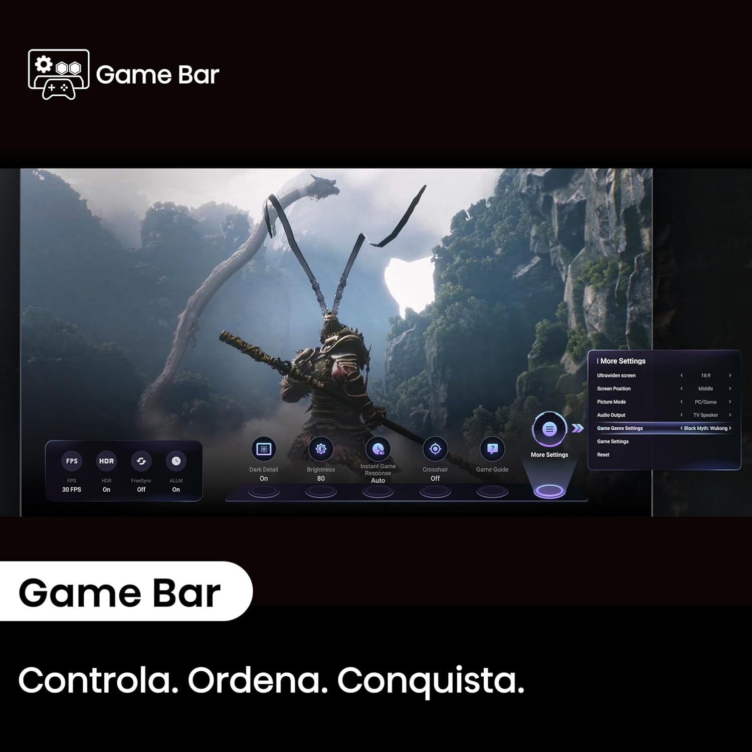 Hisense Pantalla QLED de 43" 43QD6N Google TV Works with Alexa 2024