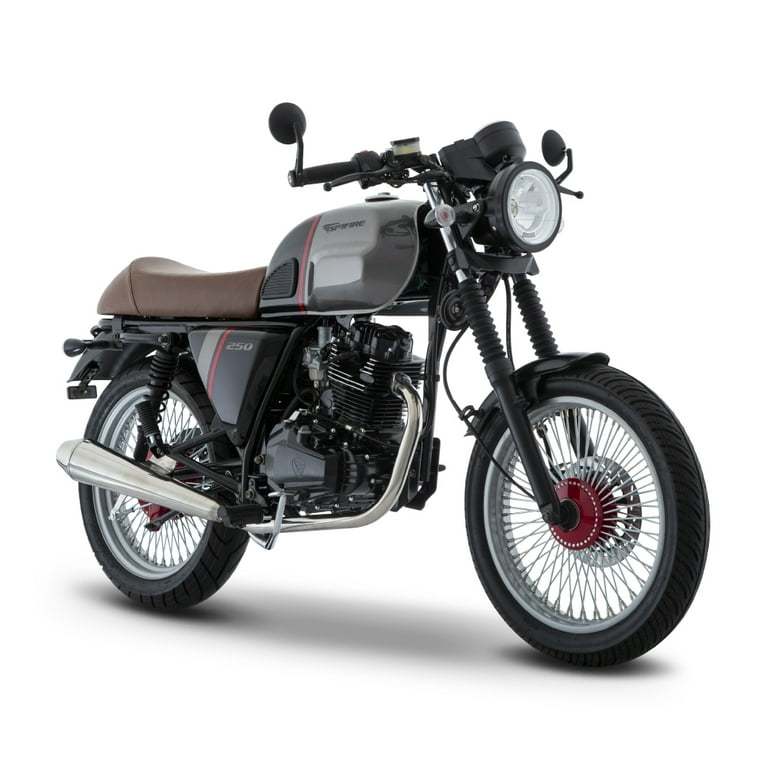 SPTFIRE 250 PLATA Italika Italika Clásica Cafe Racer