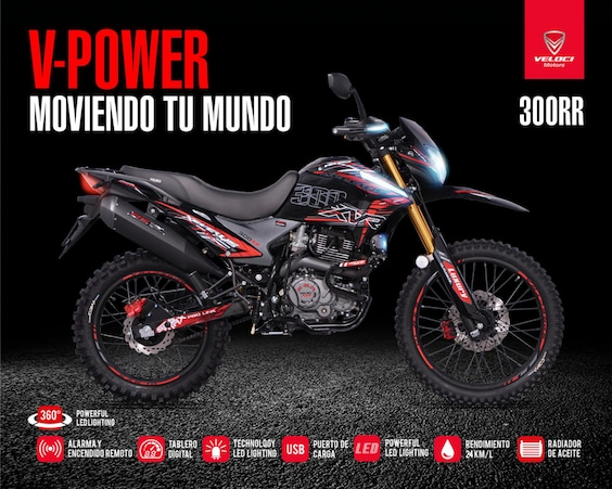 Motocicleta Veloci Xeverus Pro XR3 300 cc 2025