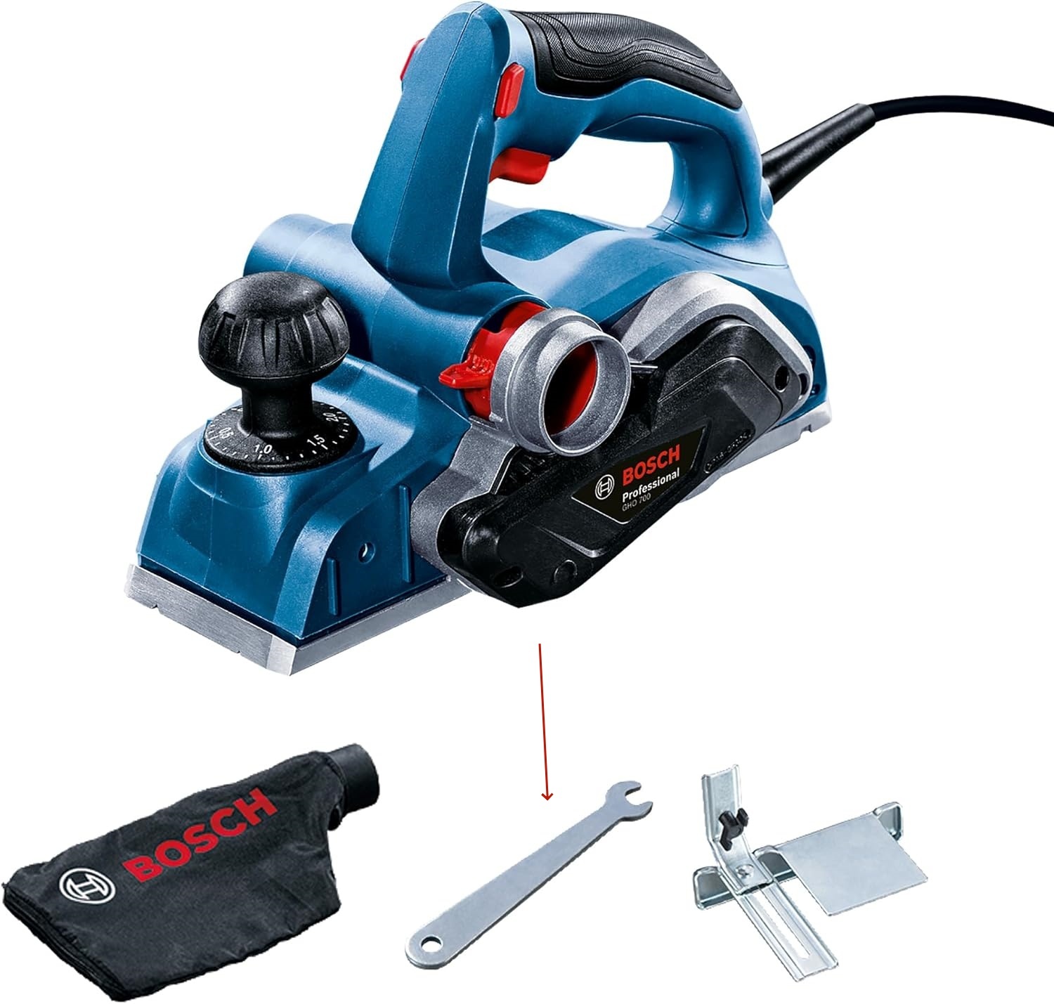 Bosch Cepillo para madera GHO 700