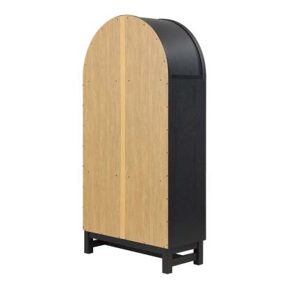 Gabinete de cocina Juliet de arco redondeado, negro intenso, de Better Homes & Gardens