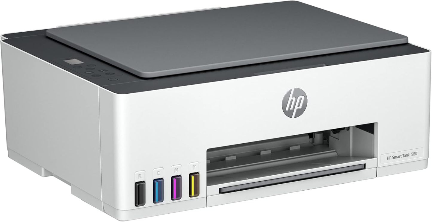 HP Impresora Multifuncional Smart Tank 585, Tinta Continua, Color, Wi-Fi, Dúplex (Doble Cara) Manual, Impresión Desde Smart App, hasta 2 años de Garantía* (1F3Y4A)