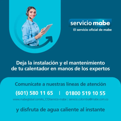 Calentador De Agua 10 Litros Tiro Natural Blanco Mabe