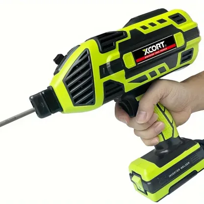 Kit de Pistola de Soldadura ARC Portátil - Equipo de Soldadura MIG con Inversor IGBT de 110V, Compatibilidad con Varilla de Alambre de 3/32"-1/8", Máquina de Soldadura Eléctrica y Accesorios para Tareas de Soldadura Versátiles
