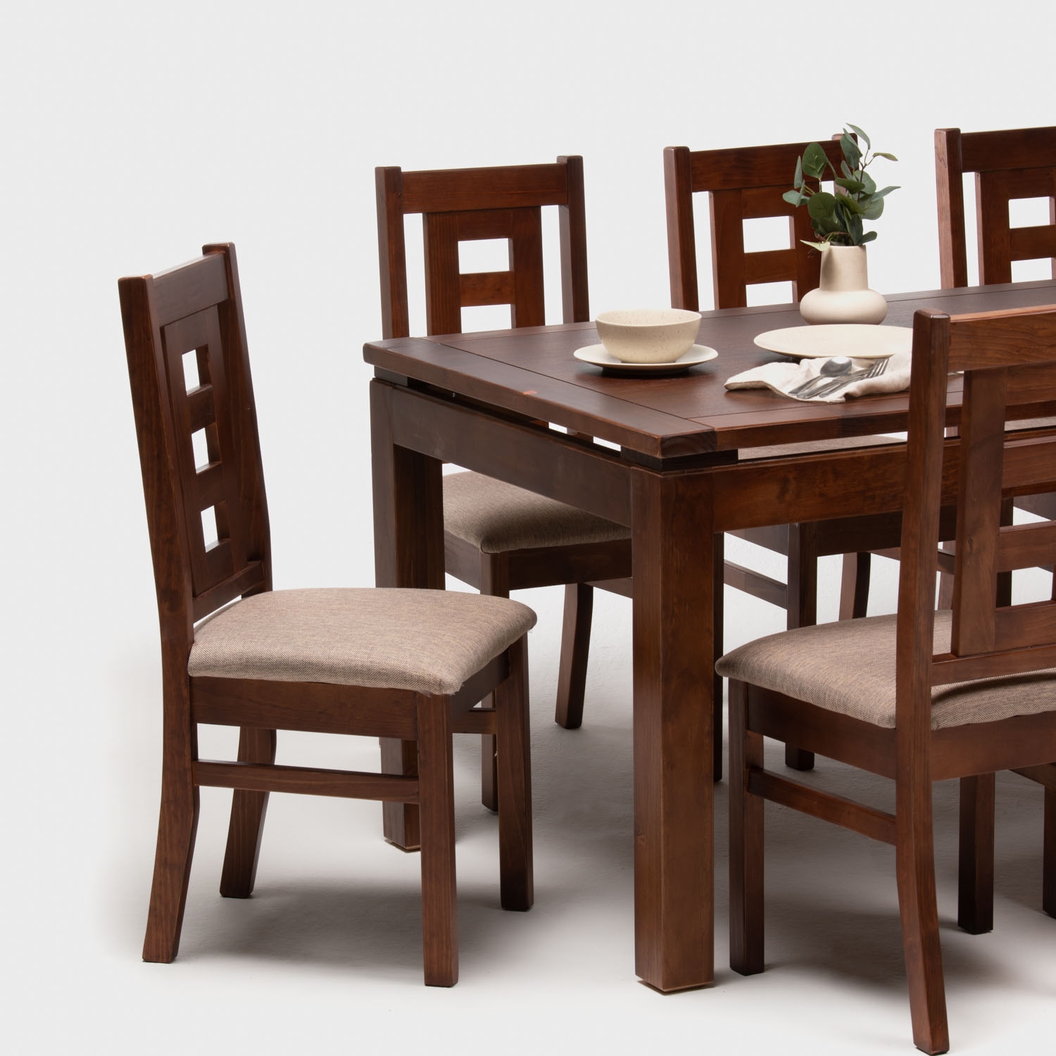 Juego De Comedor Roma Rectangular 8 Sillas Dagon