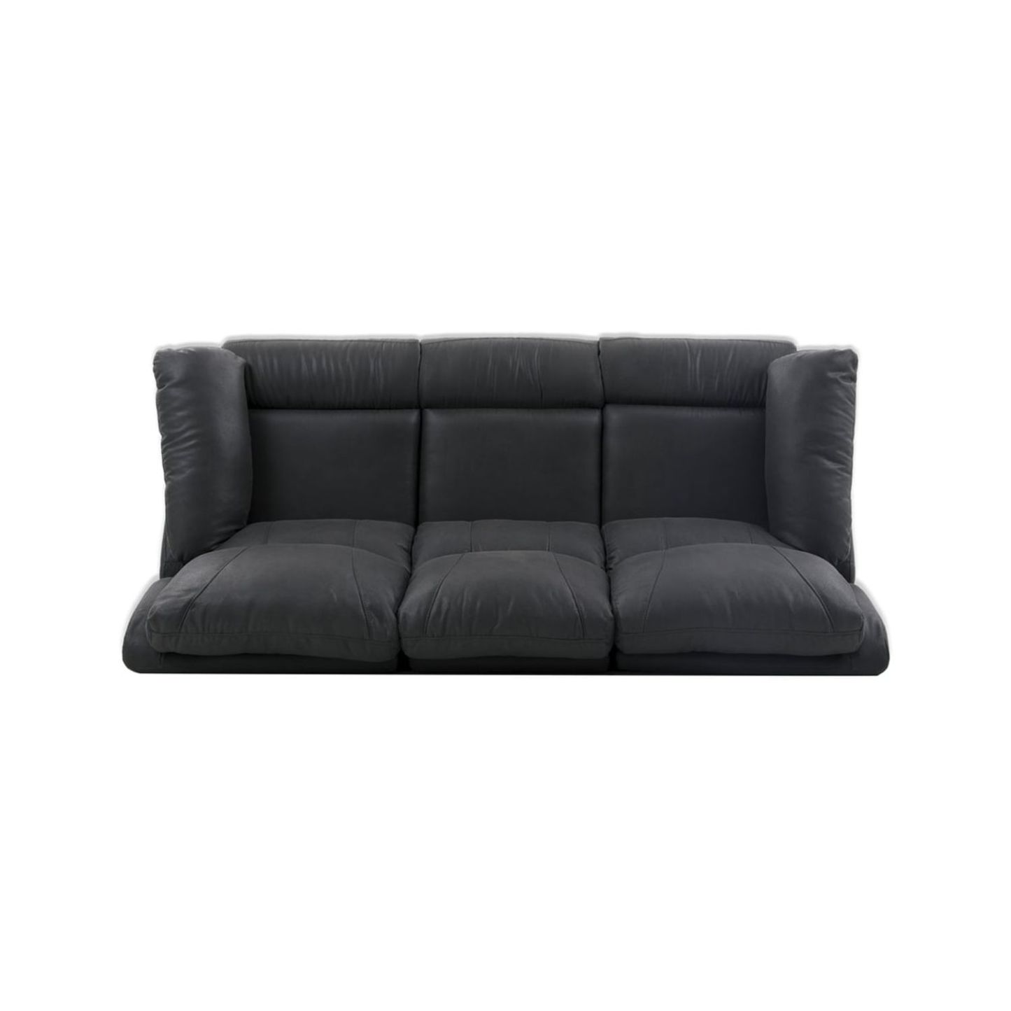 Sofá Reclinable Rosen Orson 3 Cuerpos Tela Manual Stone