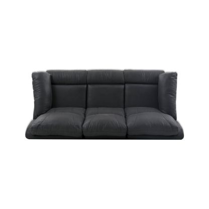 Sofá Reclinable Rosen Orson 3 Cuerpos Tela Manual Stone