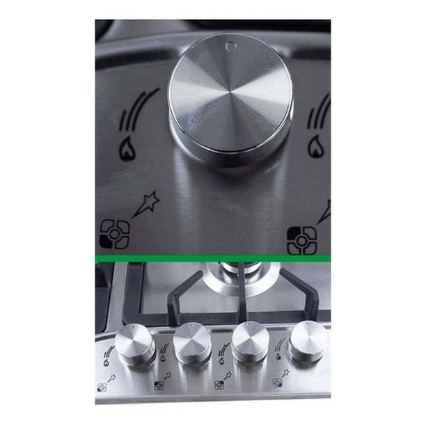 Parrilla Gas 4 Quemadores Gutstark Home Acero Inox Hogar Empotrable
