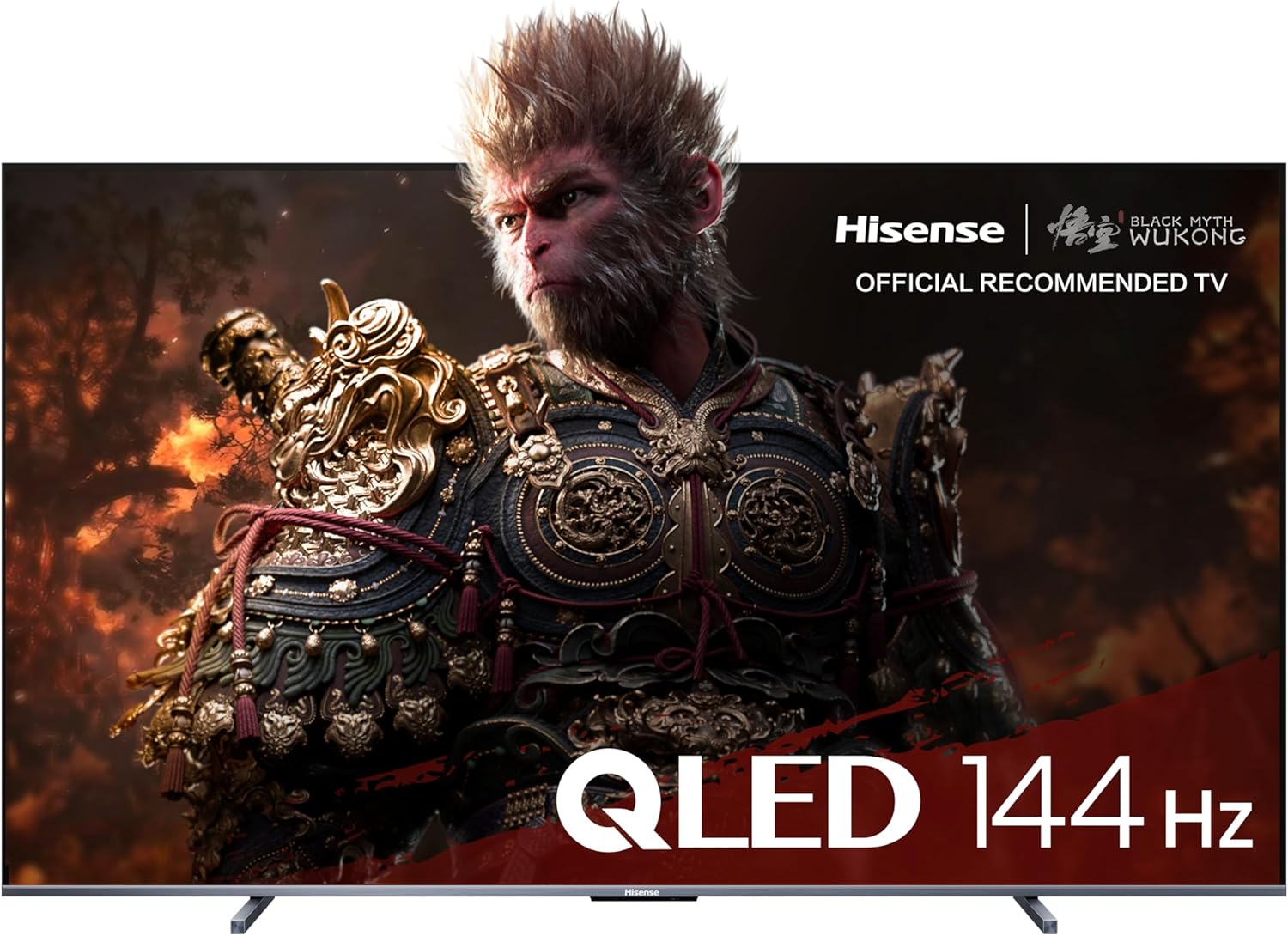 Hisense Pantalla QLED de 43" 43QD6N Google TV Works with Alexa 2024