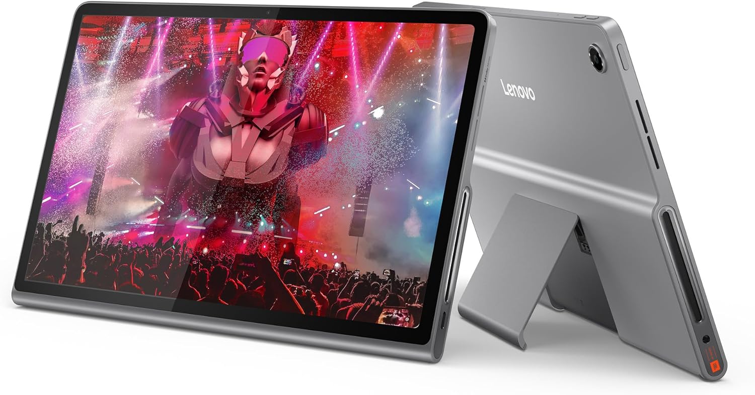 Lenovo Tab Plus - 2024 - Tablet de Entretenimiento Premium - 8 Altavoces JBL® - visualización táctil LCD 2K de 11.5" - Memoria de 8 GB - Almacenamiento de 128 GB - MediaTek™ Helio G99 - Funda Folio