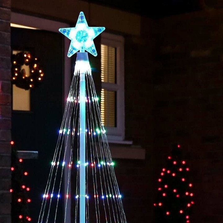 Multicolor LED Animated Outdoor Lightshow Tree