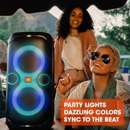 JBL PartyBox 110 - Altavoz portátil con Luces incorporadas, Sonido Potente y Graves Profundos