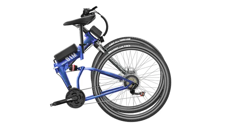 eléctrica plegable adultos 500W eléctrica de montaña 26 20MPH s eléctricas adultos con batería extraíble de 48V, 50 , 21 velocidades y amortiguador de / detalles 1