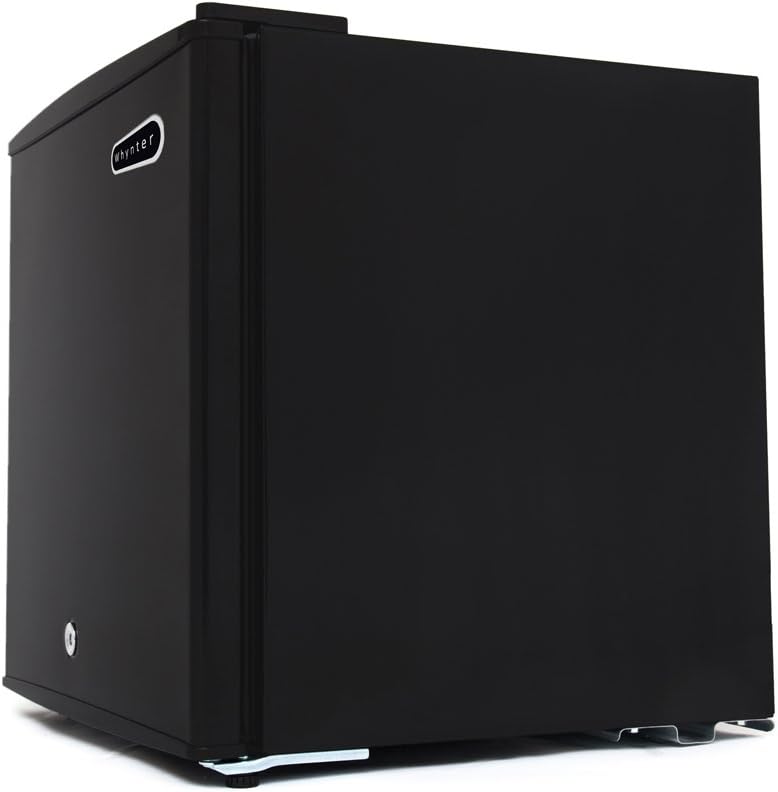 Whynter CUF-110B Energy Star Congelador vertical de 1.1 pies cúbicos con cerradura, negro  