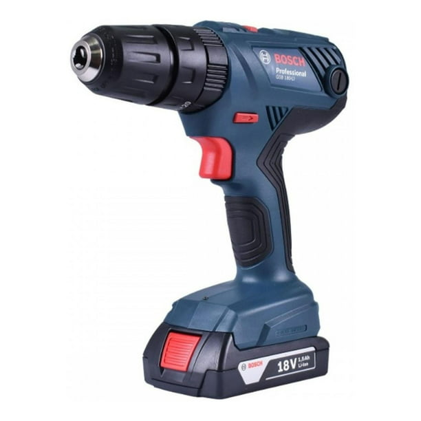 Taladro + Atornillador Inalám Gsb 180-li + Gdx 180 Li Bosch BOSCH 06019G52G2-llave inglesa