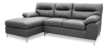 Sala De Piel - Isabela - Esquinera - Sofa Y Chaise Izquierdo