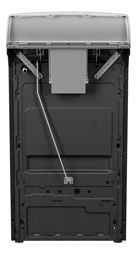 Estufa Mabe Em5032baps1 A Gas 4 Quemadores Plateada 120v Puerta Con Visor