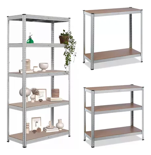Estante Metalico Anaquel Organizador Hogar 5 Niveles