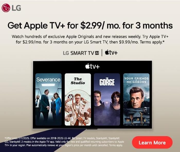 LG Serie UT75 LED Smart TV 4K Procesador de 55 pulgadas con visualización plana AI-Powered con Alexa incorporado (55UT7570PUB, 2024)