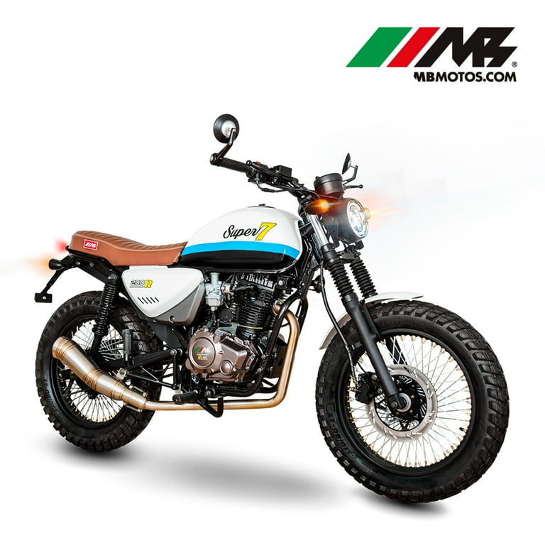 Motocicleta MB MOTOS Super 7 200R Blanco 2024
